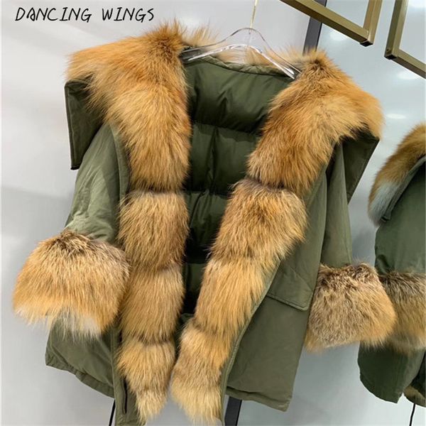 women's trench coats winter jacket coat women 2021 detachable large red fox fur collar loose down real my1y, Tan;black
women's trench coats winter jacket coat women 2021 detachable large red fox fur collar loose down real my1y, Tan;black