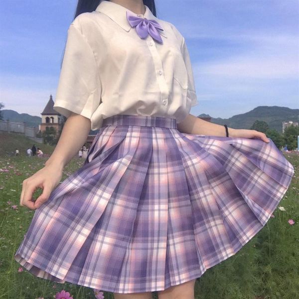 skirts summer women 2021 high waist girl's pleated skirt japanese style ladies sweet plaid mini for, Black
skirts summer women 2021 high waist girl's pleated skirt japanese style ladies sweet plaid mini for, Black