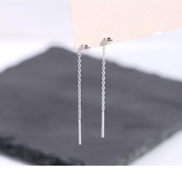 other s925 pure silver small ball simple female long tassel ear line personalized creative earrings japan and south korea, Slivery;golden
other s925 pure silver small ball simple female long tassel ear line personalized creative earrings japan and south korea, Slivery;golden