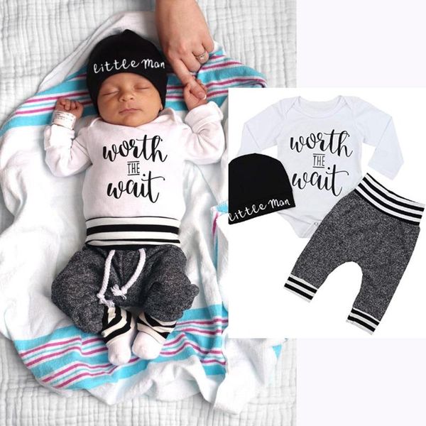 clothing sets 0-18months born infant baby boy clothes cotton long sleeve romper pant hats outfit 3pcs warm, White
clothing sets 0-18months born infant baby boy clothes cotton long sleeve romper pant hats outfit 3pcs warm, White