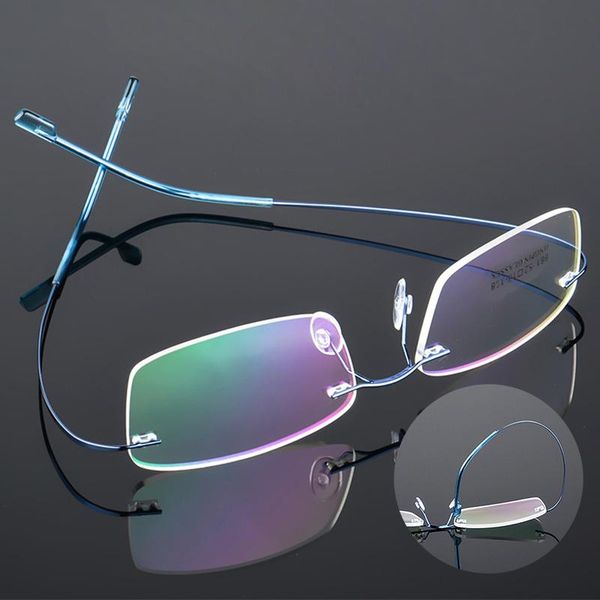 fashion sunglasses frames retro square foldable ultra-light memory titanium alloy myopia eyeglasses rimless elasticity optical glasses frame, Black
fashion sunglasses frames retro square foldable ultra-light memory titanium alloy myopia eyeglasses rimless elasticity optical glasses frame, Black
