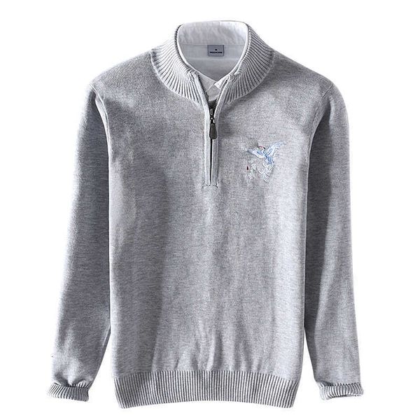 men's sweaters outono e primavera bordado marca de algodo masculina moda casual camisolas para homem slido confortvel camisola dos home, White;black
men's sweaters outono e primavera bordado marca de algodo masculina moda casual camisolas para homem slido confortvel camisola dos home, White;black