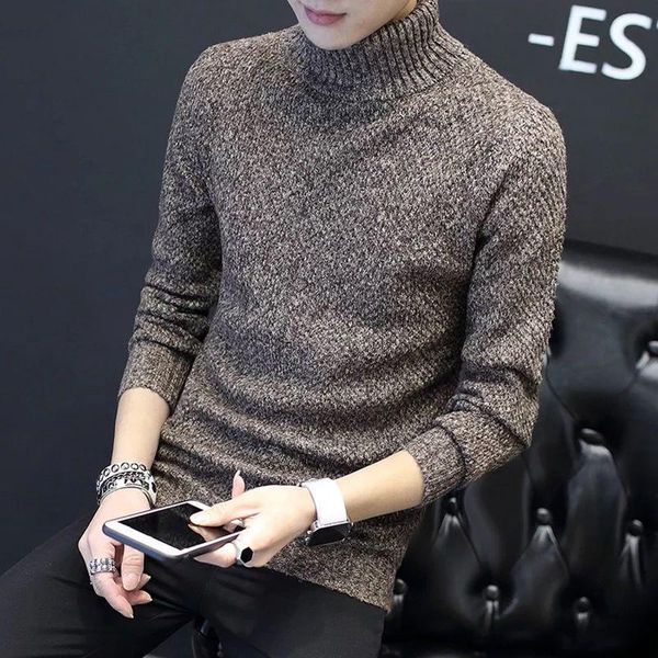 men's sweaters 2021 turtleneck spring/fall solid color pullover casual sweater all-match knit jacket, White;black
men's sweaters 2021 turtleneck spring/fall solid color pullover casual sweater all-match knit jacket, White;black