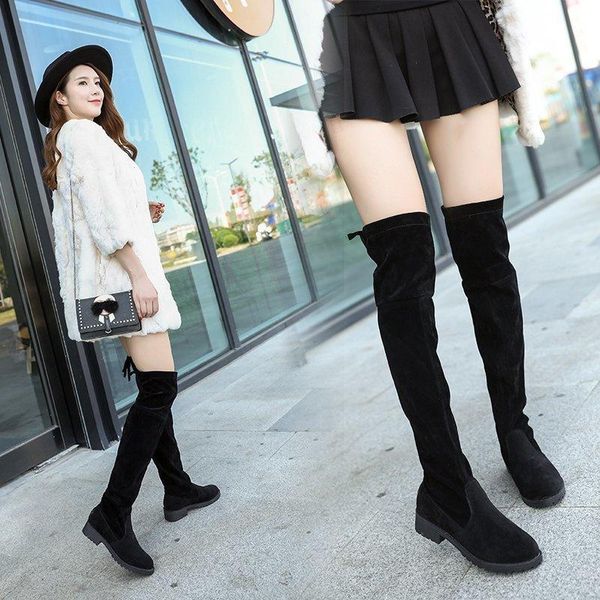 boots size 35-41 winter over the knee women stretch fabric thigh high woman shoes long bota feminina zapatos de mujer #66, Black
boots size 35-41 winter over the knee women stretch fabric thigh high woman shoes long bota feminina zapatos de mujer #66, Black