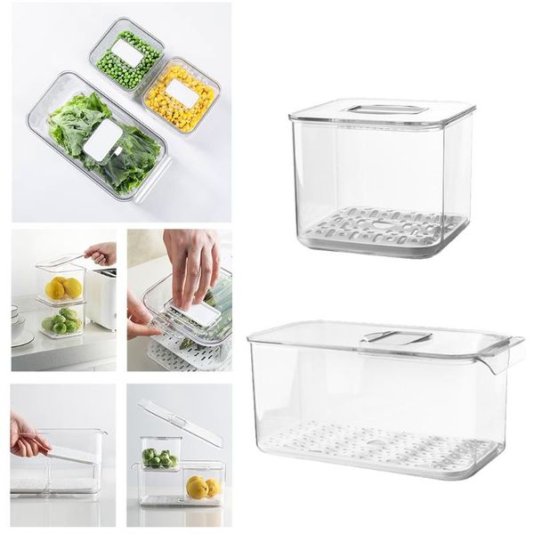 storage bottles & jars multi-layer refrigerator fresh-keeping box fruit vegetable drain basket container kitchen separate seal
storage bottles & jars multi-layer refrigerator fresh-keeping box fruit vegetable drain basket container kitchen separate seal