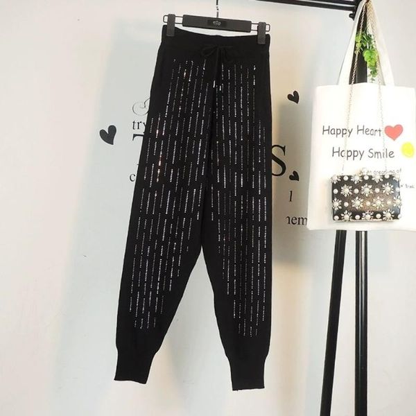 women's pants & capris 2021 women harem casual elastic waist solid jogger female plus size streetwear trousers loose fashion, Black;white
women's pants & capris 2021 women harem casual elastic waist solid jogger female plus size streetwear trousers loose fashion, Black;white