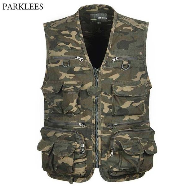 mens's camouflage outdoor vest multi-pockets cotton cargo waistcoat men fishing climbing traveling pography sleeveless jacket men', Black;white
mens's camouflage outdoor vest multi-pockets cotton cargo waistcoat men fishing climbing traveling pography sleeveless jacket men', Black;white