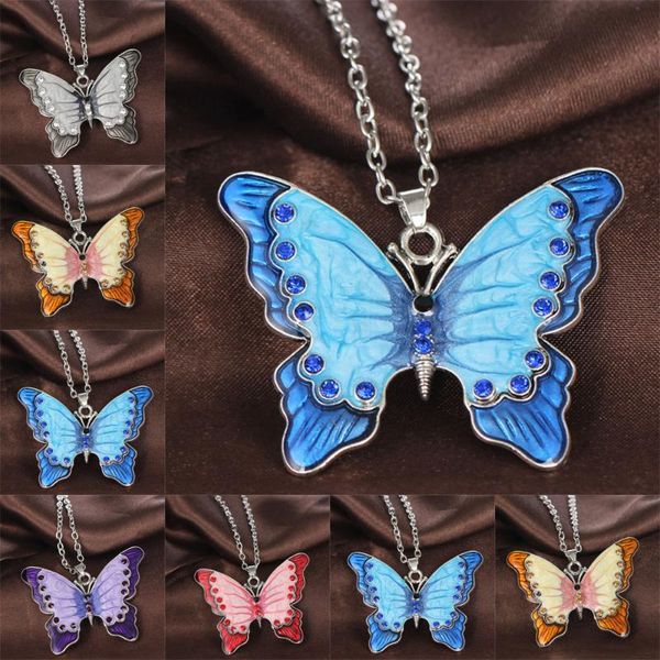pendant necklaces crystal women's jewelry butterfly & necklace chain women lovely, Silver
pendant necklaces crystal women's jewelry butterfly & necklace chain women lovely, Silver