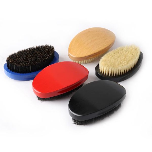 hair brushes 100% natural boar bristle soft medium wave brush for man beard care grooming, Silver
hair brushes 100% natural boar bristle soft medium wave brush for man beard care grooming, Silver