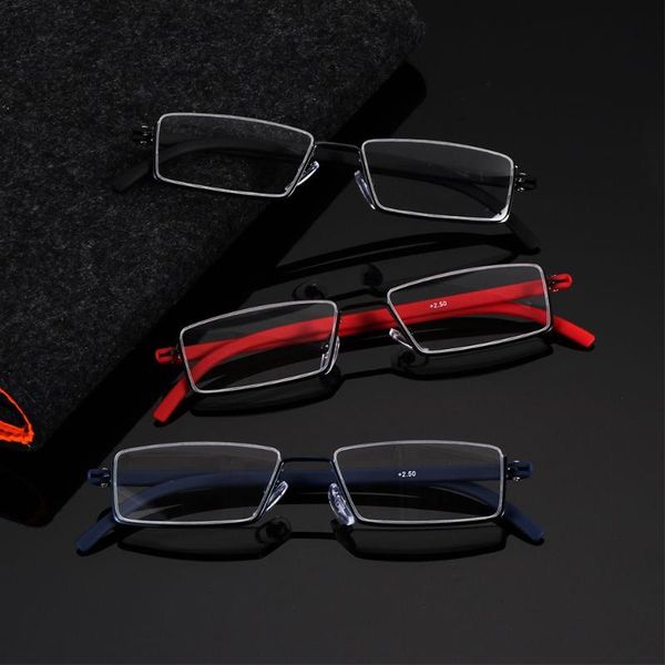 sunglasses tr90 half frame reading glasses for men women retro rectangle presbyopia eyeglasses spring hinge readers strength +10~40x, White;black
sunglasses tr90 half frame reading glasses for men women retro rectangle presbyopia eyeglasses spring hinge readers strength +10~40x, White;black
