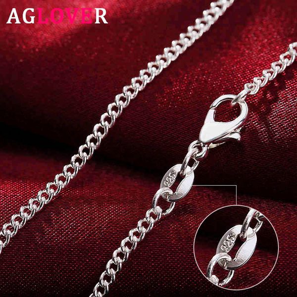 necklaces pendants aglover 925 sterling silver 16/18/20/22/24/26/28/30 inch 2mm side chain necklace for woman man fashion charm jewelry gift
necklaces pendants aglover 925 sterling silver 16/18/20/22/24/26/28/30 inch 2mm side chain necklace for woman man fashion charm jewelry gift
