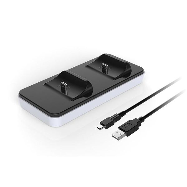 game controller dual charger charging base port dock stand for ps5 power supply controllers & joysticks
game controller dual charger charging base port dock stand for ps5 power supply controllers & joysticks