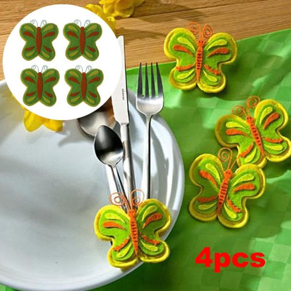 hanging baskets 4 pieces/set creative easter butterfly cutlery bag knife spoon fork bagpackaging tableware for kitchen table decoration
hanging baskets 4 pieces/set creative easter butterfly cutlery bag knife spoon fork bagpackaging tableware for kitchen table decoration