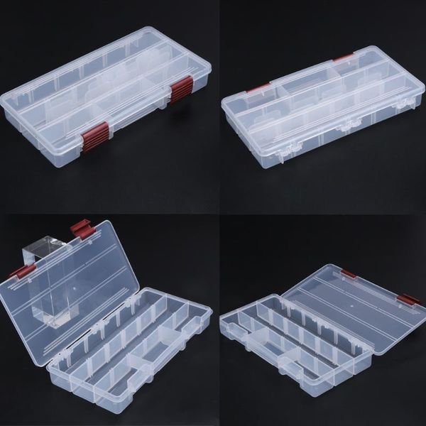 fishing accessories 5 compartments transparent visible plastic box tackle durab lure storage case
fishing accessories 5 compartments transparent visible plastic box tackle durab lure storage case