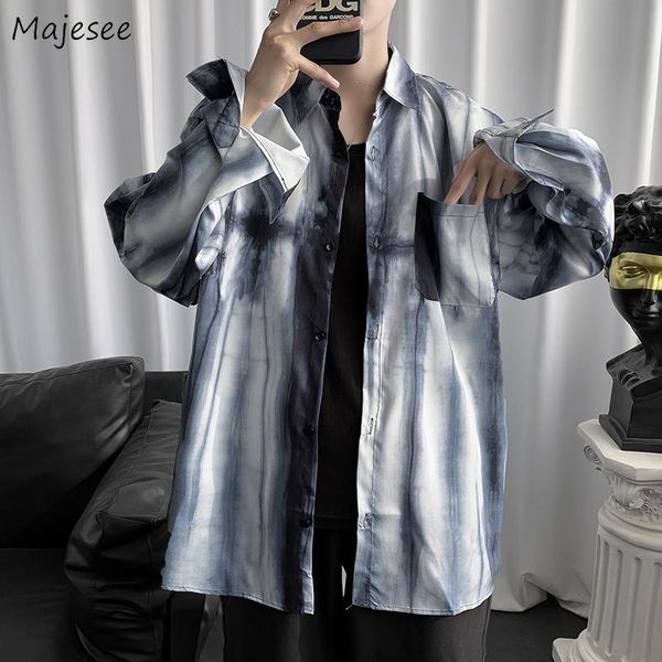 men's casual shirts men tie-dye long sleeve baggy draped high street designs teens spring oversized button shirt retro harajuku textur, White;black
men's casual shirts men tie-dye long sleeve baggy draped high street designs teens spring oversized button shirt retro harajuku textur, White;black