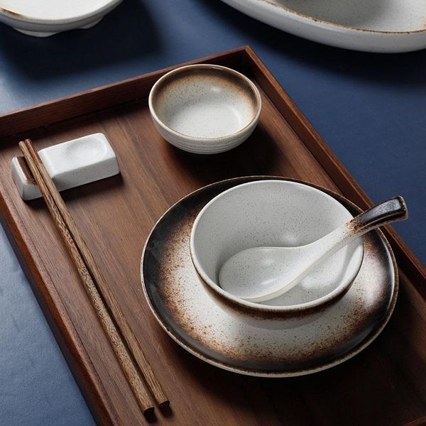 bowls japanese retro dinnerware rice bowl ceramic 7/8 inch dinner plate soy sauce dish tea kettle seasoning kitchen accessories
bowls japanese retro dinnerware rice bowl ceramic 7/8 inch dinner plate soy sauce dish tea kettle seasoning kitchen accessories
