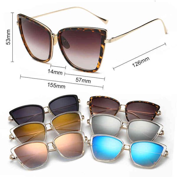 luxury designer sunglasses 2021 brand designer cateye women vintage metal glasses for mirror retro lunette de soleil femme uv400 0622, White;black
luxury designer sunglasses 2021 brand designer cateye women vintage metal glasses for mirror retro lunette de soleil femme uv400 0622, White;black