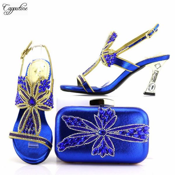 dress shoes wonderful royal blue high heel sandal and bag sets african party series t7438 height 8cm, Black
dress shoes wonderful royal blue high heel sandal and bag sets african party series t7438 height 8cm, Black