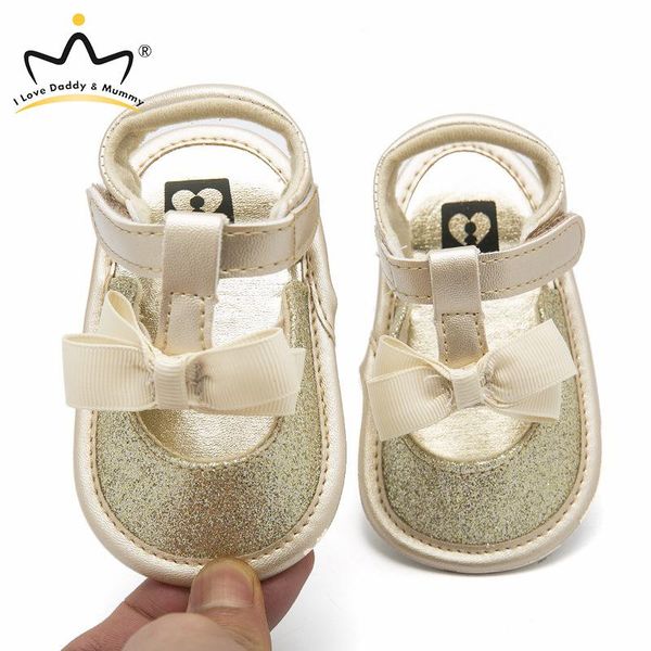 cute bows baby girl sandals summer glitter gold pink non-slip born toddler princess shoes first walkers, Black;red
cute bows baby girl sandals summer glitter gold pink non-slip born toddler princess shoes first walkers, Black;red