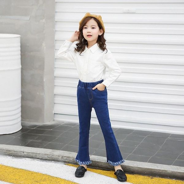 jeans dark blue girls long pants children fringe flare comfortable trousers arrival kids clothing pant casual
jeans dark blue girls long pants children fringe flare comfortable trousers arrival kids clothing pant casual