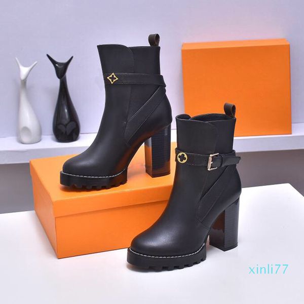 designer boots heels luxurys women booties ladies ankle boot fashion womens autumn winter high heel short platform leather, Black
designer boots heels luxurys women booties ladies ankle boot fashion womens autumn winter high heel short platform leather, Black
