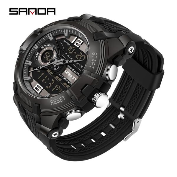 wristwatches sanda led digital clock military wrist watches for men 2021 luxury electronic outdoor sport casual 5bar waterproof watch, Slivery;brown
wristwatches sanda led digital clock military wrist watches for men 2021 luxury electronic outdoor sport casual 5bar waterproof watch, Slivery;brown