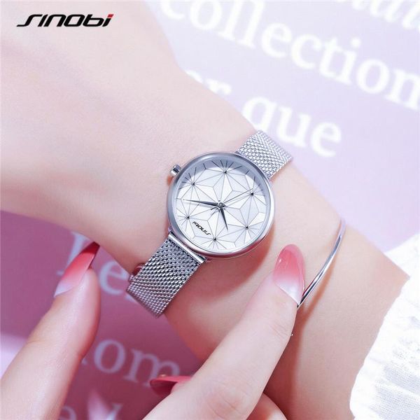 wristwatches fashion mesh belt ladies watches women's sinobi generous dress jewelry female gift clock for women time, Slivery;brown
wristwatches fashion mesh belt ladies watches women's sinobi generous dress jewelry female gift clock for women time, Slivery;brown
