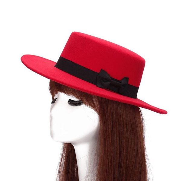 stingy brim hats brand wool skipper flat hat for women felt wide fedora laday prok pie chapeu de feltro bowler gambler, Blue;gray
stingy brim hats brand wool skipper flat hat for women felt wide fedora laday prok pie chapeu de feltro bowler gambler, Blue;gray