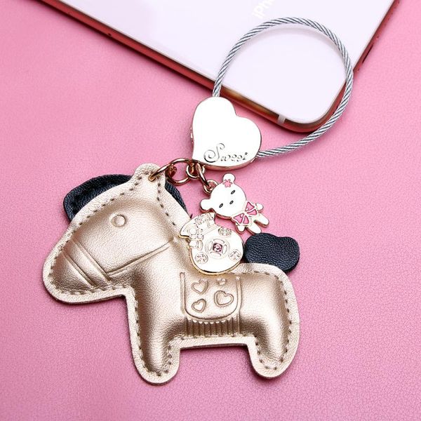 keychains fashion pony keychain glitter keyring pu leather for women bag pendant trinket men's car key ring chain, Silver
keychains fashion pony keychain glitter keyring pu leather for women bag pendant trinket men's car key ring chain, Silver
