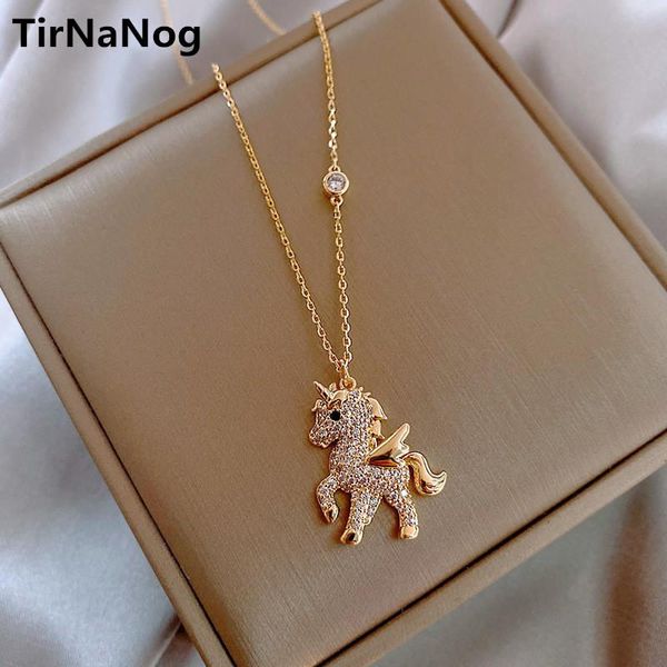 pendant necklaces 2021 lovely animal necklace contracted luxurious temperament pony clavicle chain girl jewelry gifts, Silver
pendant necklaces 2021 lovely animal necklace contracted luxurious temperament pony clavicle chain girl jewelry gifts, Silver