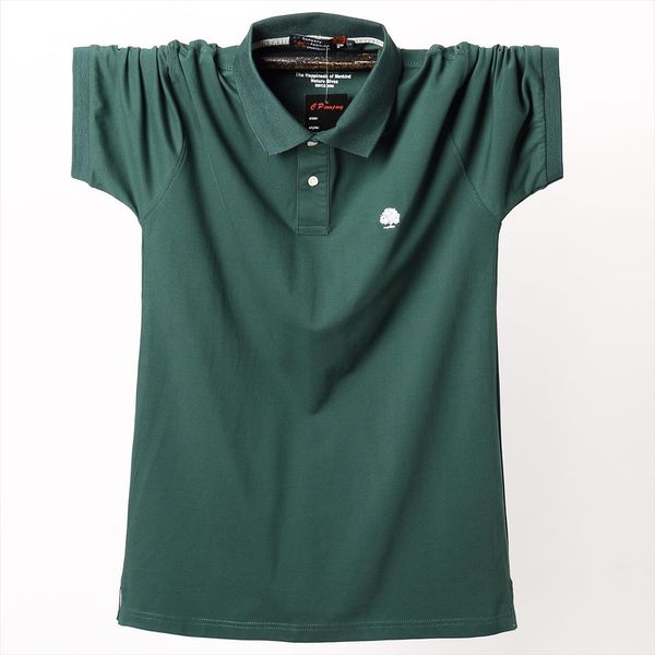 shirt cotton business casual men polo short sleeve embroidery straight solid male 5 colors, White;black
shirt cotton business casual men polo short sleeve embroidery straight solid male 5 colors, White;black