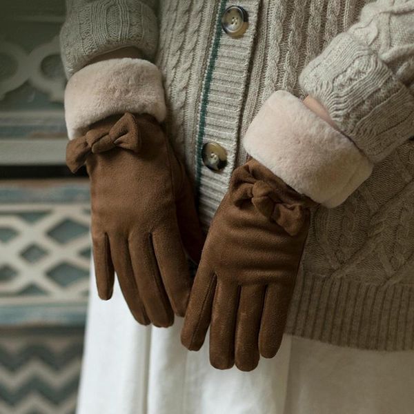 five fingers gloves womens wool winter warm thick anti-slip touch screen windproof cycling fleece bowknot cute elegant female, Blue;gray
five fingers gloves womens wool winter warm thick anti-slip touch screen windproof cycling fleece bowknot cute elegant female, Blue;gray