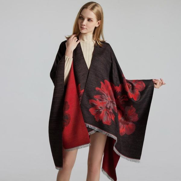 scarves 2021 autumn winter plus size warm print ponchos and capes for women oversized shawls wraps cashmere femme bufanda, Blue;gray
scarves 2021 autumn winter plus size warm print ponchos and capes for women oversized shawls wraps cashmere femme bufanda, Blue;gray