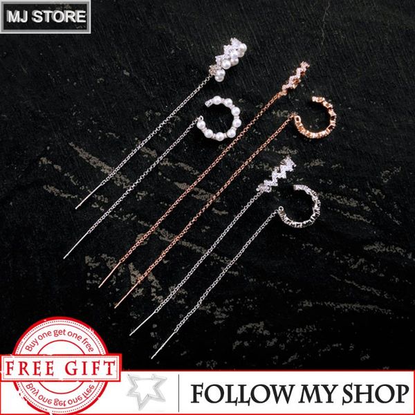 sterling silver z-shaped wave pearl earrings for women tassel ear line jewelry monaco stud, Golden;silver
sterling silver z-shaped wave pearl earrings for women tassel ear line jewelry monaco stud, Golden;silver
