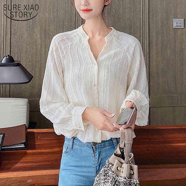 fashion casual long sleeve cardigan autumn blouse women korean v-neck chiffon shirt plus size ladies 10625 210508, White
fashion casual long sleeve cardigan autumn blouse women korean v-neck chiffon shirt plus size ladies 10625 210508, White