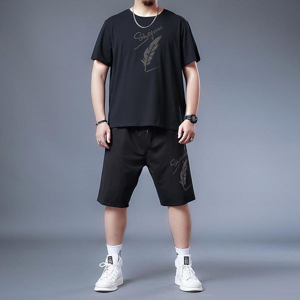summer 2021 men's leisure sports suit large fashion brand ins loose short sleeve t-shirt tracksuits, Gray
summer 2021 men's leisure sports suit large fashion brand ins loose short sleeve t-shirt tracksuits, Gray