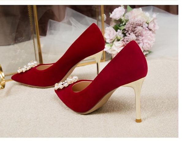 2021 spring and autumn shoes with new style high heel fine heel pointed end women's shoes@nm159, Black
2021 spring and autumn shoes with new style high heel fine heel pointed end women's shoes@nm159, Black
