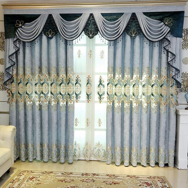 curtain & drapes american country-style romantic blue embroidered floral curtains living room coffee blackout bedroom rideaux window sheer t
curtain & drapes american country-style romantic blue embroidered floral curtains living room coffee blackout bedroom rideaux window sheer t