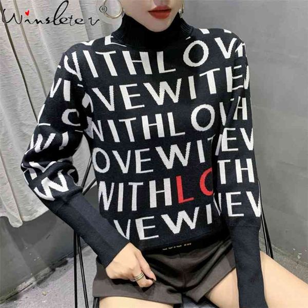 fall winter clothing for women turtleneck mock neck sweater letters print knit pullover jumper long sleeve t00302a 210421, Black;white
fall winter clothing for women turtleneck mock neck sweater letters print knit pullover jumper long sleeve t00302a 210421, Black;white