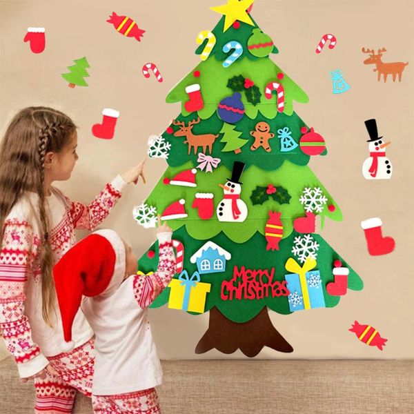 christmas decorations baby montessori toy 32pcs diy felt tree toddlers busy board xmas gift for boy girl door wall ornament
christmas decorations baby montessori toy 32pcs diy felt tree toddlers busy board xmas gift for boy girl door wall ornament