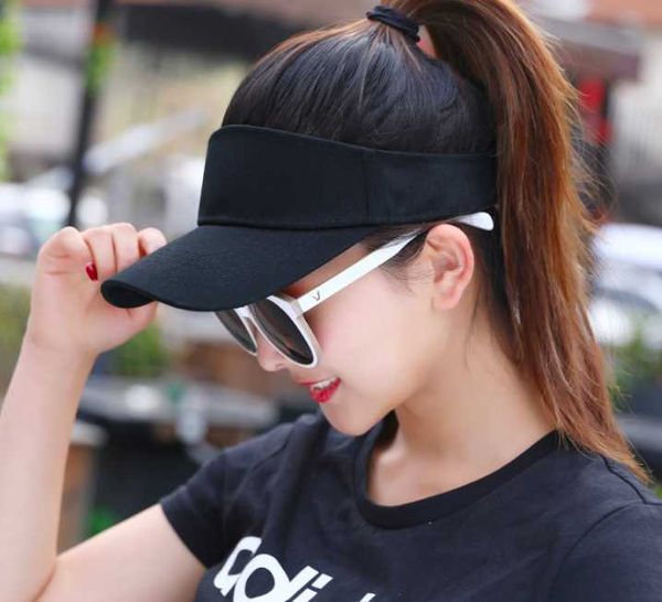 hat female spring and summer sunscreen empty korean version of the wild sports outdoor outing sun visor solid color cap hats, Black;white
hat female spring and summer sunscreen empty korean version of the wild sports outdoor outing sun visor solid color cap hats, Black;white