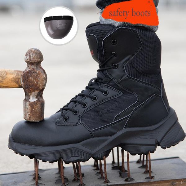 boots larnmern mens steel toe work safety shoes lightweight breathable anti-smashing anti-puncture anti-static protective, Black
boots larnmern mens steel toe work safety shoes lightweight breathable anti-smashing anti-puncture anti-static protective, Black