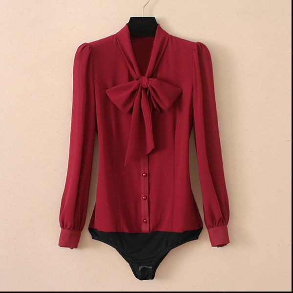 elegant chiffon solid color women blouses bow lantern long sleeve bodysuit office ladies body shirt black white wine
elegant chiffon solid color women blouses bow lantern long sleeve bodysuit office ladies body shirt black white wine