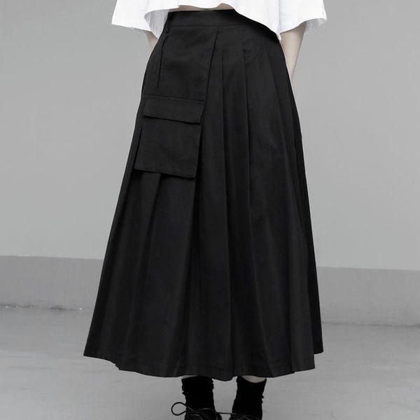 skirts fashion chic pockets patchwork design pleated skirt 2021 tide big swing jupe summer japan style high waist woman, Black
skirts fashion chic pockets patchwork design pleated skirt 2021 tide big swing jupe summer japan style high waist woman, Black