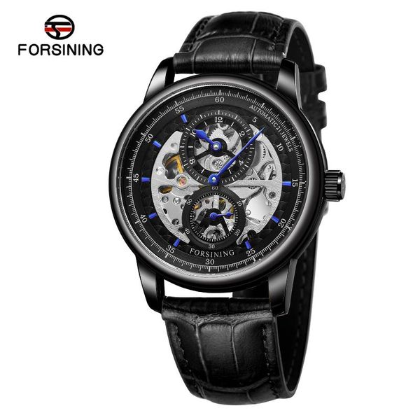 wristwatches forsining watches men's business hollow through automatic mechanical movement wrist watch double circle belt, Slivery;brown
wristwatches forsining watches men's business hollow through automatic mechanical movement wrist watch double circle belt, Slivery;brown