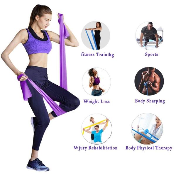 yoga belt resistance bands training pull rope pilates expander home fitness stretching gym workout equipments
yoga belt resistance bands training pull rope pilates expander home fitness stretching gym workout equipments