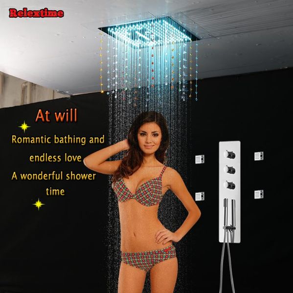 crystal pendant wall mounted led ceiling shower head polished chrome big rain faucet concealed bath set handshower bathroom sets
crystal pendant wall mounted led ceiling shower head polished chrome big rain faucet concealed bath set handshower bathroom sets
