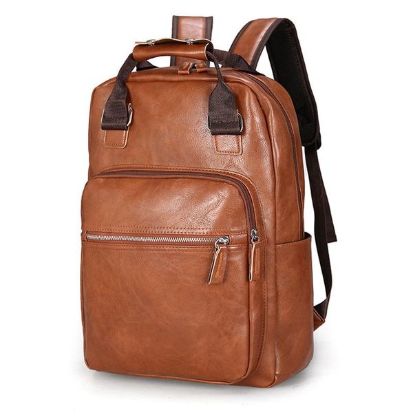 backpack pu leather backpack men lapbagpack vintage travel bag pack man large business backpacks leisure waterproof back
backpack pu leather backpack men lapbagpack vintage travel bag pack man large business backpacks leisure waterproof back