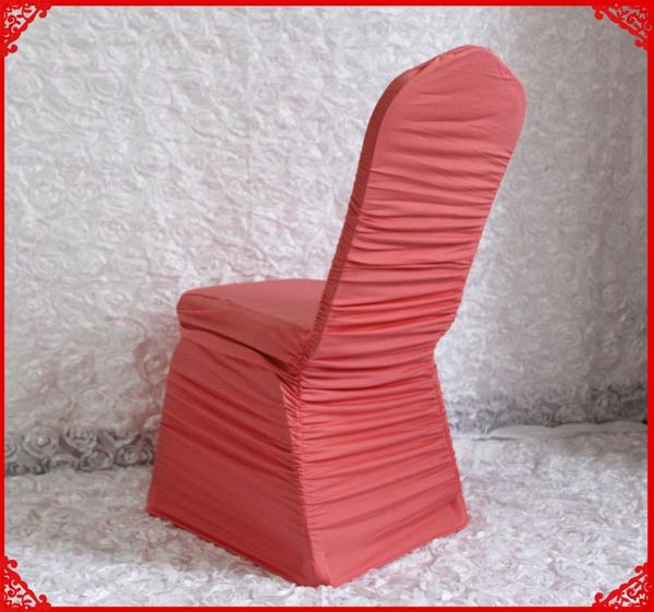 chair covers coral red ruffled lycra spandex stretch for wedding banquet el party decoration
chair covers coral red ruffled lycra spandex stretch for wedding banquet el party decoration