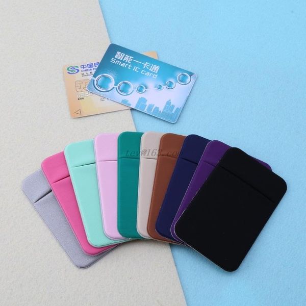 card holders mobile phone wallet holder pocket stick-on adhesive elastic tool, Brown;gray
card holders mobile phone wallet holder pocket stick-on adhesive elastic tool, Brown;gray